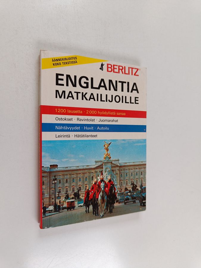 Englantia matkailijoille