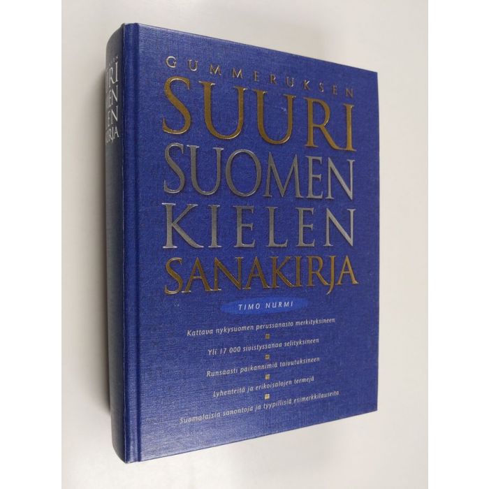 Timo Nurmi : Gummeruksen suuri suomen kielen sanakirja