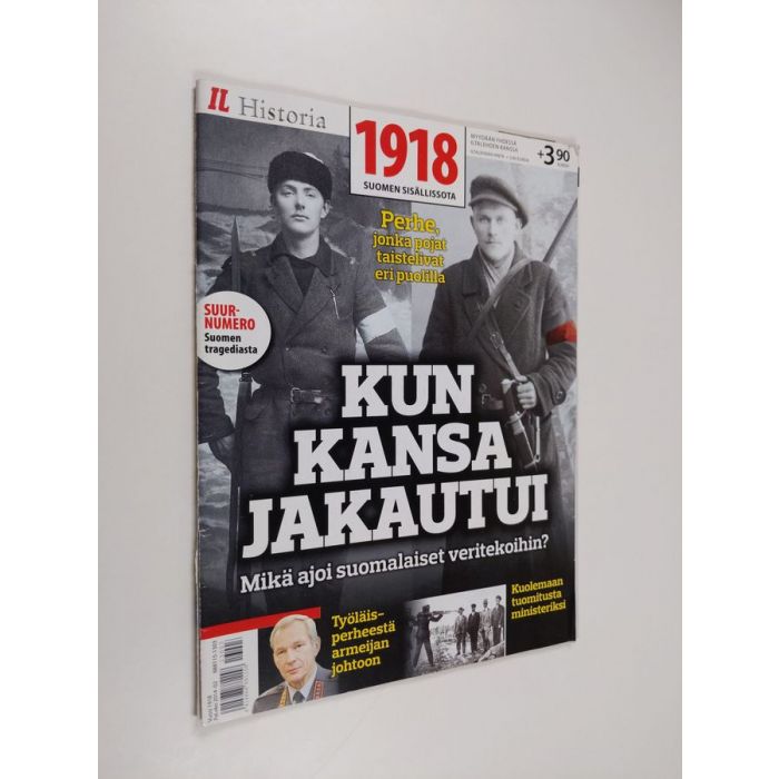 Osta : IL Historia 1918 Suomen sisällissota | | Antikvariaatti Finlandia  Kirja