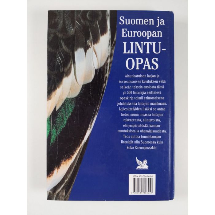 Osta : Suomen ja Euroopan lintuopas | | Antikvariaatti Finlandia Kirja