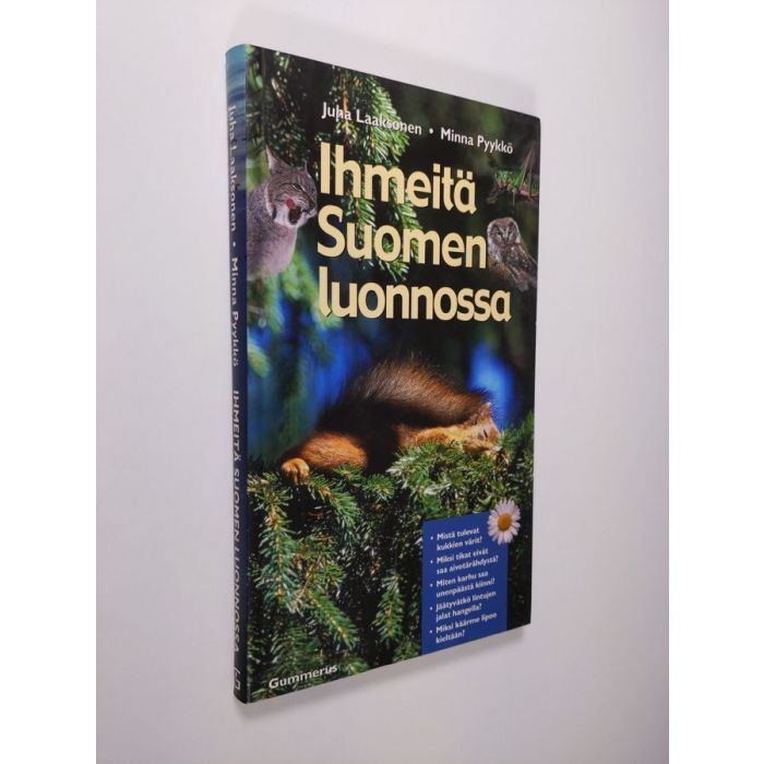 Osta Laaksonen: Ihmeitä Suomen luonnossa | Juha Laaksonen | Antikvariaatti  Finlandia Kirja