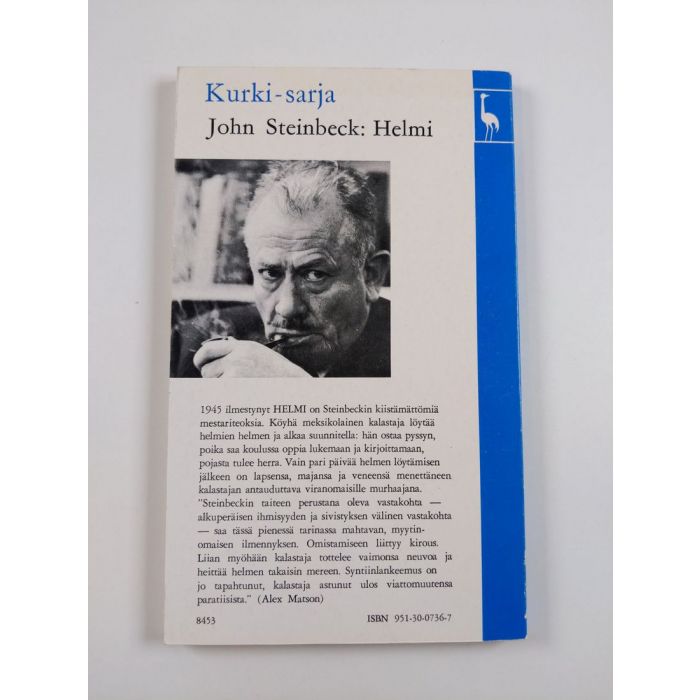 Buy Steinbeck: Helmi | John Steinbeck | Used Book Store Finlandia Kirja