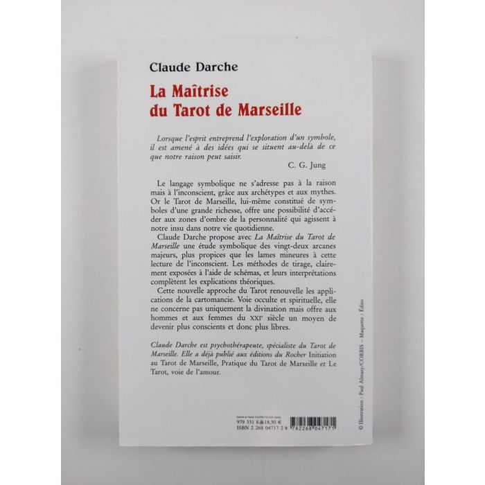 La Maîtrise du Tarot de Marseille - Editions du Rocher