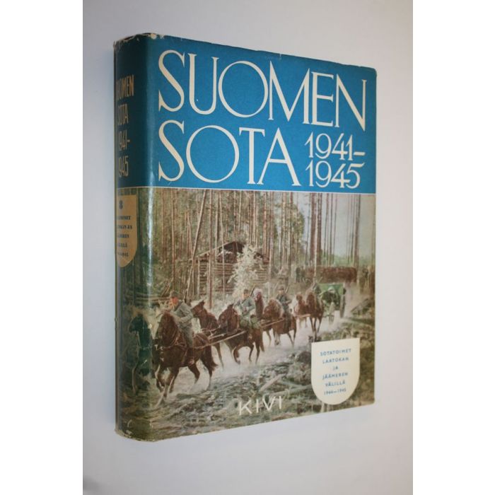Buy : Suomen sota 1941-1945 8 : Sotatoimet Laatokan ja Jäämeren välillä  1944-1945 | | Used Book Store Finlandia Kirja