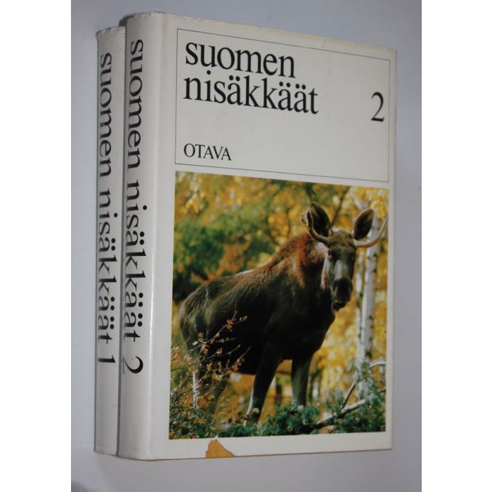 Osta : Suomen nisäkkäät 1-2 | | Antikvariaatti Finlandia Kirja