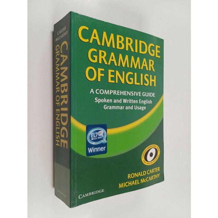 Ronald Carter & Michael McCarthy : Cambridge Grammar of English - A  Comprehensive Guide