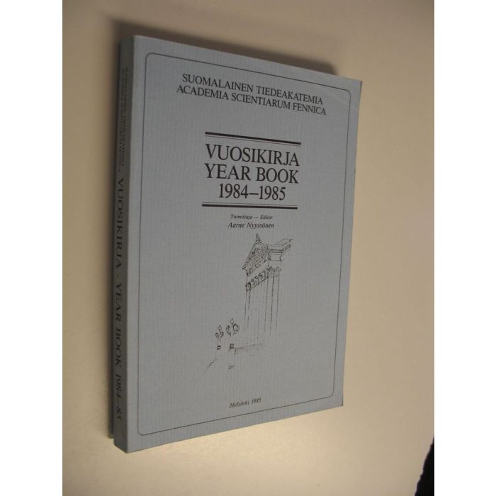 Aarne Nyyssönen (toim.) : Vuosikirja 1984-1985 : Suomalainen tiedeakatemia