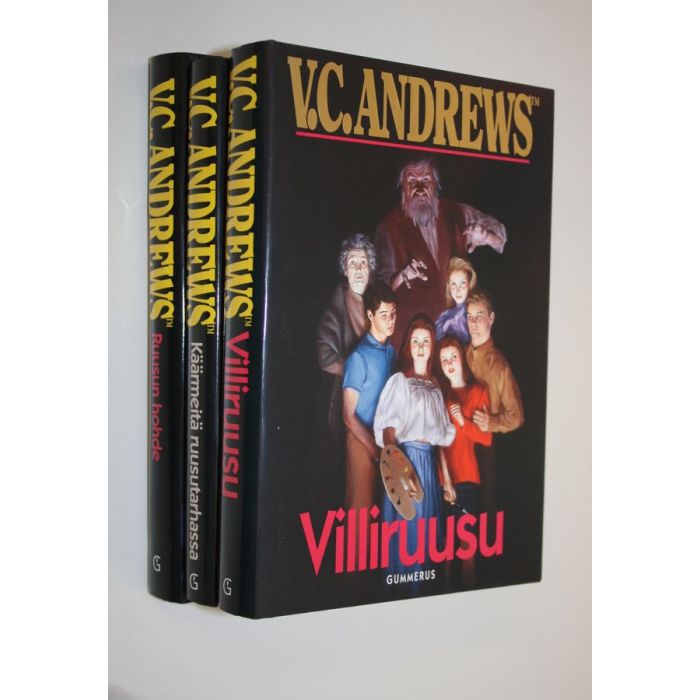 V. C. Andrews : Ruby Laundry -sarja 1-3 : Villiruusu ; Käärmeitä  ruusutarhassa ; Ruusun hohde