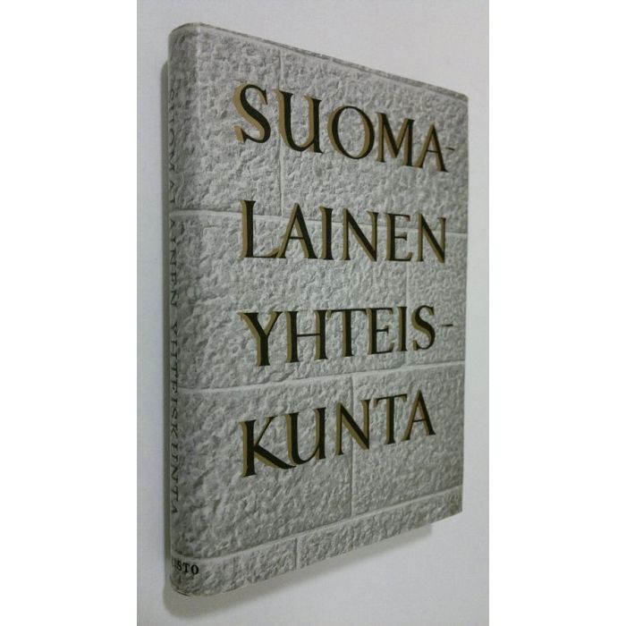 Osta : Suomalainen yhteiskunta | | Antikvariaatti Finlandia Kirja