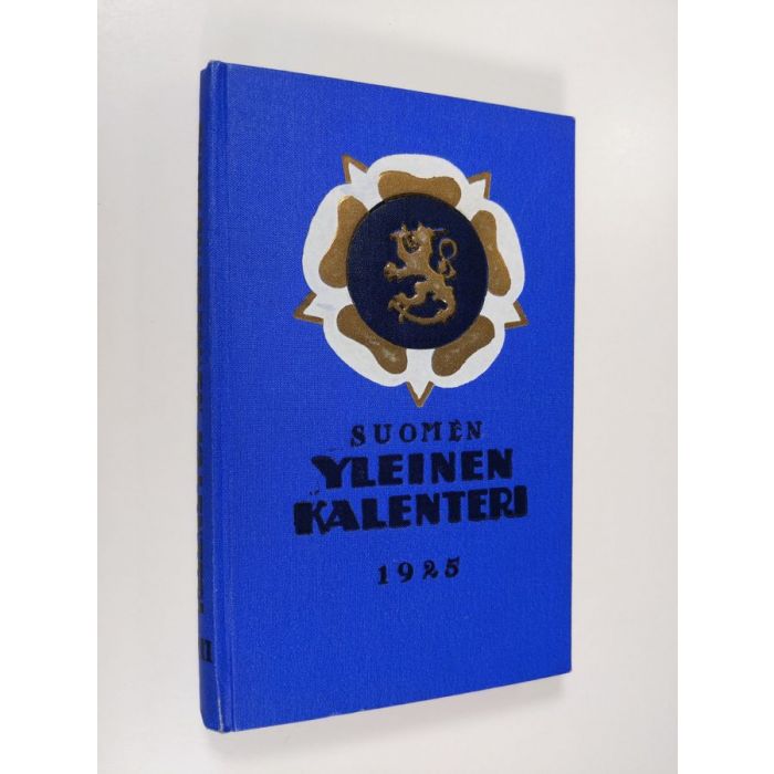 Suomen yleinen kalenteri 1925 : almanakka ja vuosikirja : kahdeksas  vuosikerta