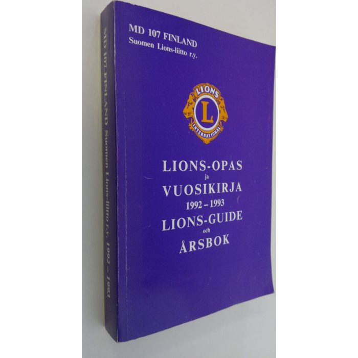 Suomen Lions-liitto ry 1992-1993 : Lions-opas ja vuosikirja = Lions-guide  och årsbok