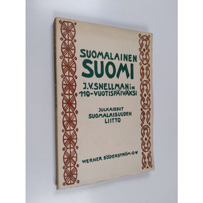 Suomalainen Suomi 1