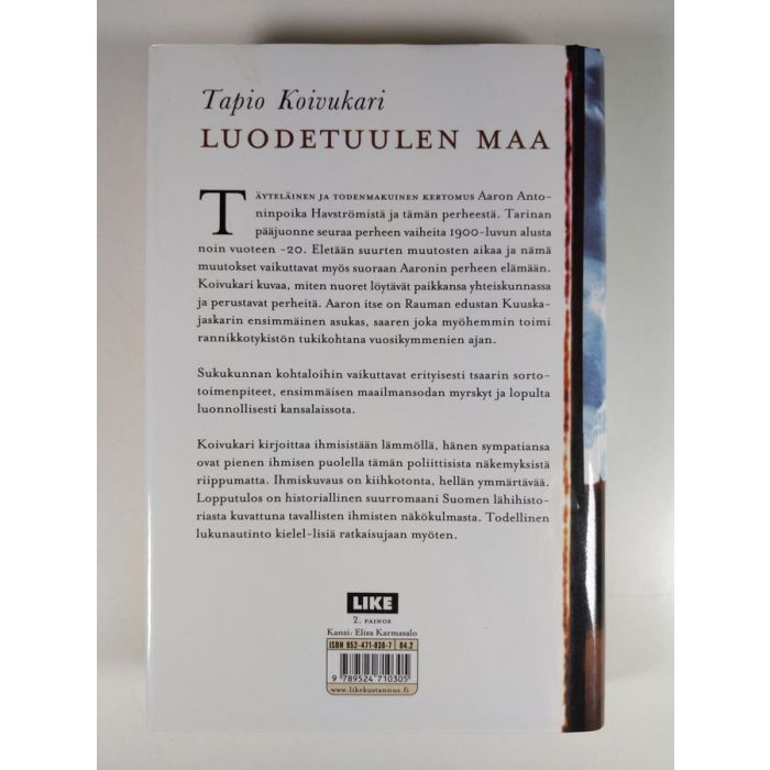 Osta Koivukari: Luodetuulen maa | Tapio Koivukari | Antikvariaatti  Finlandia Kirja