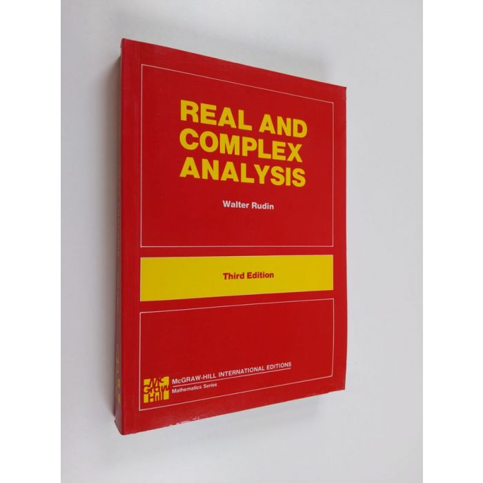 Walter Rudin : Real and complex analysis