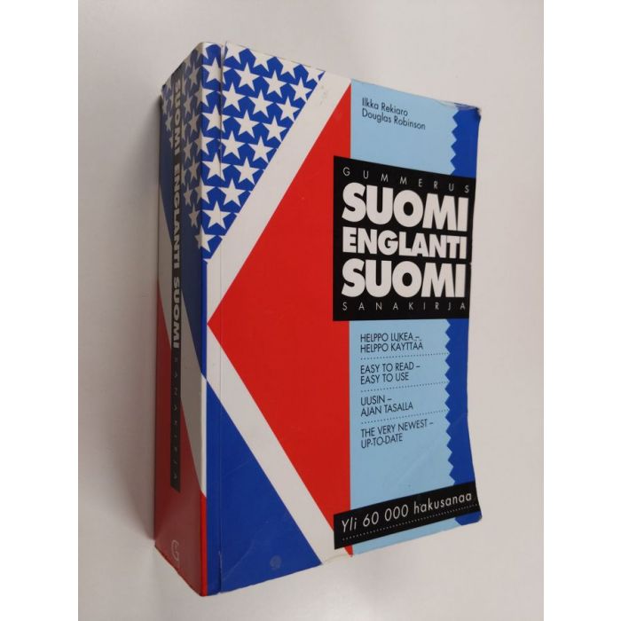 Buy Rekiaro, Robinson: Suomi-englanti-suomi-sanakirja | Ilkka Rekiaro &  Douglas Robinson | Used Book Store Finlandia Kirja