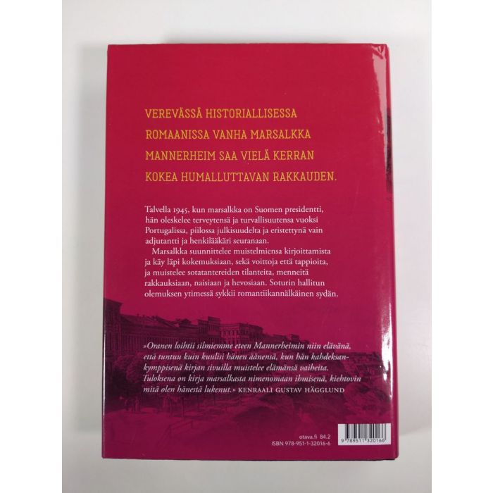 Osta Oranen: Marsalkan ruusu | Raija Oranen | Antikvariaatti Finlandia Kirja