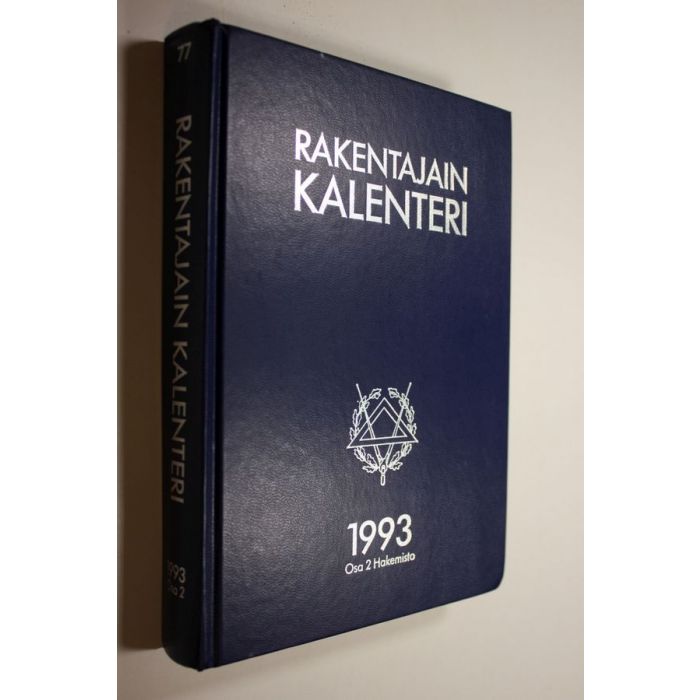 Rakentajain kalenteri 1993 Osa 2: Hakemisto