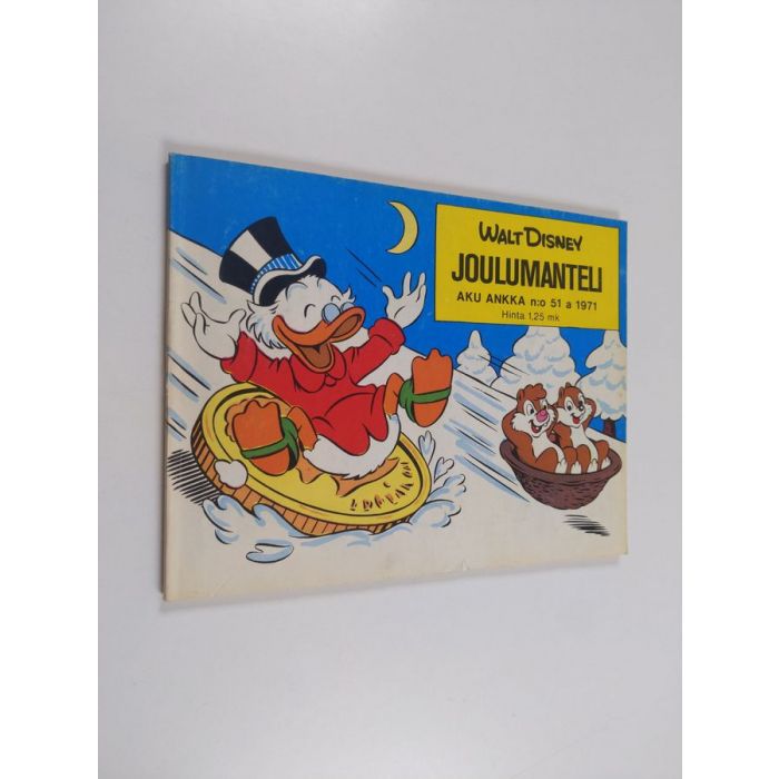 Buy Disney: Joulumanteli 1971 | Walt Disney | Used Book Store Finlandia  Kirja