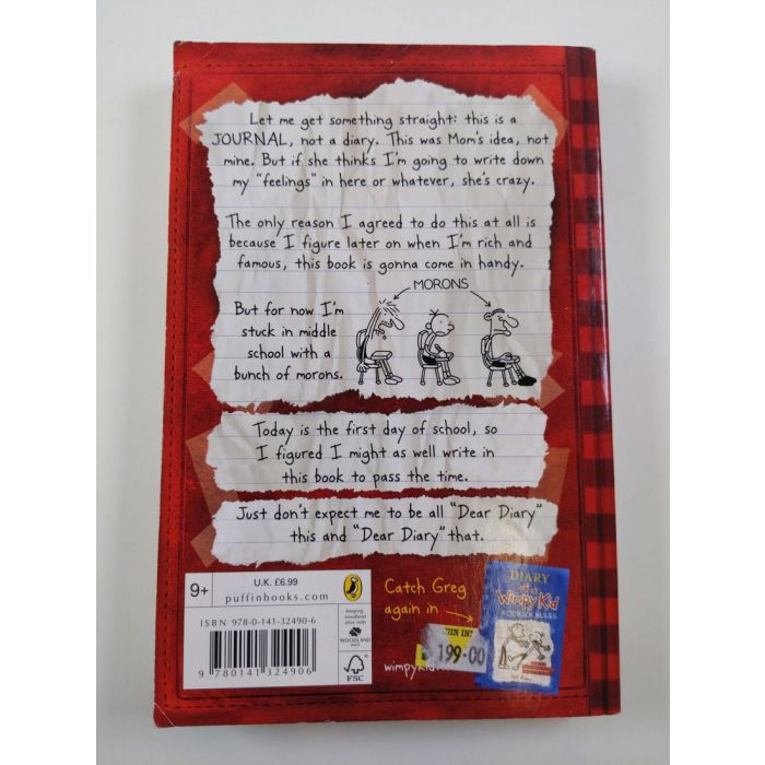 Diary of a Wimpy Kid: Jeff Kinney: 9780141324906: : Books