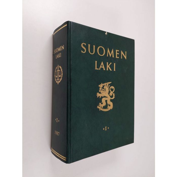 Suomen laki 1987 osa 1