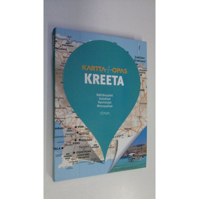 Osta : Kreeta : Kartta + opas | | Antikvariaatti Finlandia Kirja