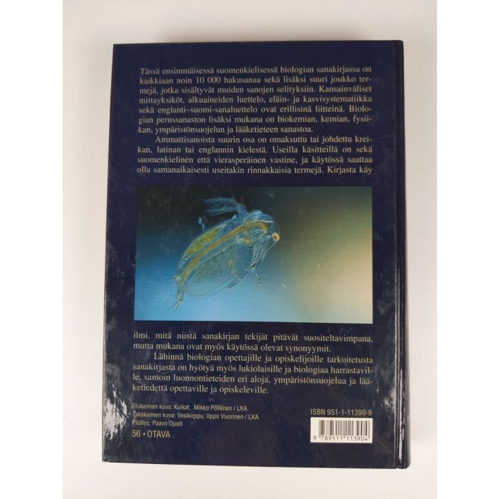 Buy : Biologian sanakirja | | Used Book Store Finlandia Kirja