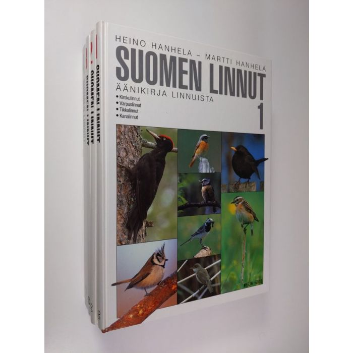 Martti Hanhela & Heino Hanhela : Suomen linnut : Äänikirja linnuista 1-4