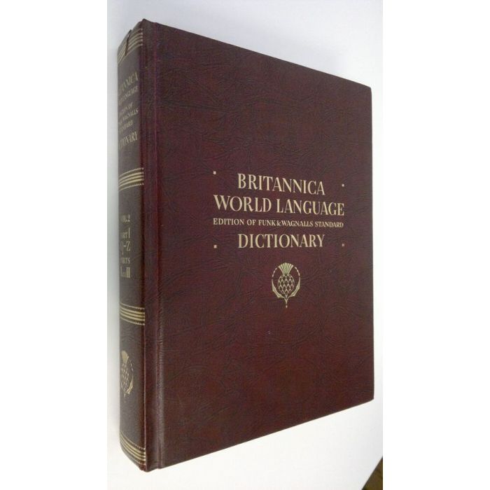 Buy : Funk & Wagnalls Standard Dictionary of the english language