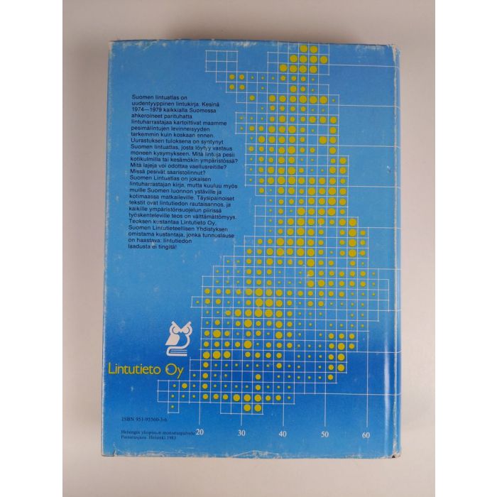 Buy Hyytiä: Suomen lintuatlas | Kalevi Hyytiä | Used Book Store Finlandia  Kirja