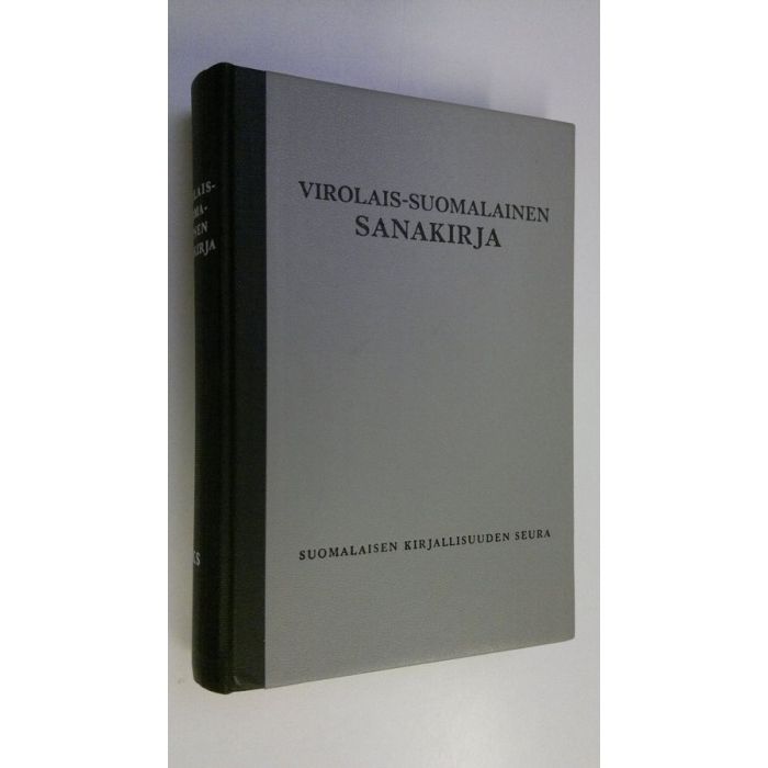 Paul ym. Kokla (Toim.) : Virolais-suomalainen sanakirja = Eesti-soome  sönaraamat