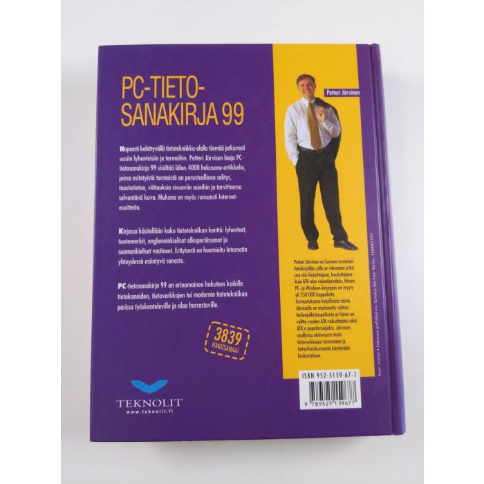 Buy Järvinen: PC-tietosanakirja 99 | Petteri Järvinen | Used Book Store  Finlandia Kirja
