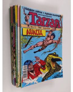 käytetty teos Tarzan 1988 (nrot 1-3, 6-7, 9-11)