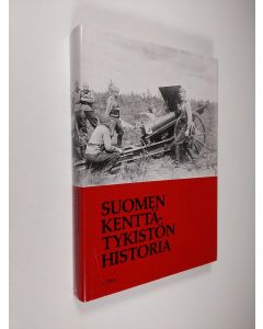 Kirjailijan Jyri Paulaharju käytetty kirja Suomen kenttätykistön historia 1