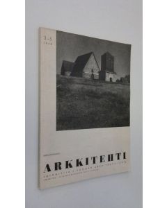 käytetty teos Arkkitehti 3-5/1948 : Kirkkokilpailuja