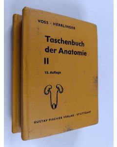 Kirjailijan Herman Voss käytetty kirja Taschenbuch der Anatomie 1-2