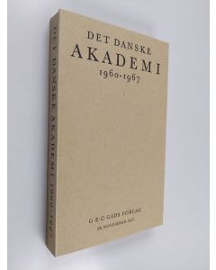 käytetty kirja Det Danske Akademi, 1960-1967