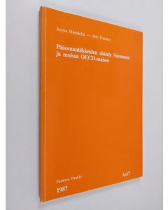 Kirjailijan Jorma Hietalahti käytetty kirja Pääomanliikkeiden säätely Suomessa ja muissa OECD-maissa