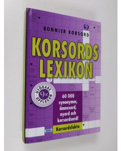 käytetty kirja Bonnier Korsords korsordslexikon - Korsordslexikon