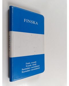 käytetty kirja Finska : finsk-svenskt : svensk-finskt = suomalais-ruotsalainen : ruotsalais-suomalainen