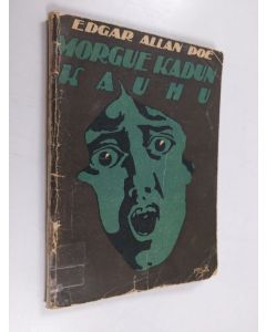 Kirjailijan Edgar Allan Poe käytetty teos Morgue kadun kauhu