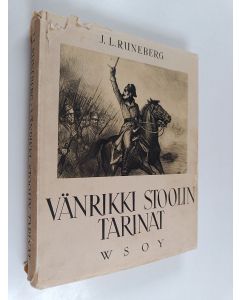 Kirjailijan J. L Runeberg käytetty kirja Vänrikki Stoolin tarinat