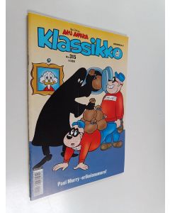 Kirjailijan Walt Disney käytetty teos Aku Ankka Klassikko 315 11/2021 (Paul Murry -erikoisnumero)