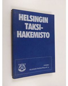 käytetty kirja Helsingin taksihakemisto 1977