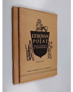 käytetty teos Leijonan pojat 1-2 : "lauluja sotapojille ja kotirintamalle"- sävellyskilpailun tuloksia ja muita sotatalven 1939-40 lauluja