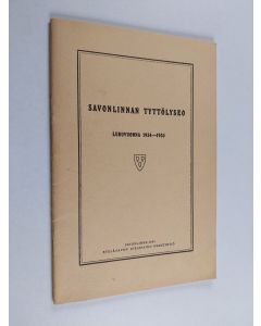 käytetty teos Savonlinnan tyttölyseo lukuvuonna 1934-1935