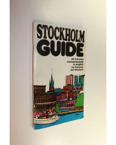 käytetty kirja Stockholm guide