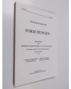 Kirjailijan Alho Alhoniemi & Lauri Honko ym. käytetty kirja Finnisch-ugrische Forschungen : Zeitschrift für finnisch-ugrische Sprach- und Volkskunde Band 50, Heft 2