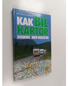 käytetty kirja Kak bill kartor - Sverige med register