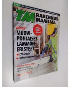 käytetty kirja TM Rakennusmaailma 3/2013