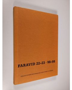 käytetty kirja Faravid 22-23 - 98-99: Pohjois-Suomen historiallisen yhdistyksen vuosikirja